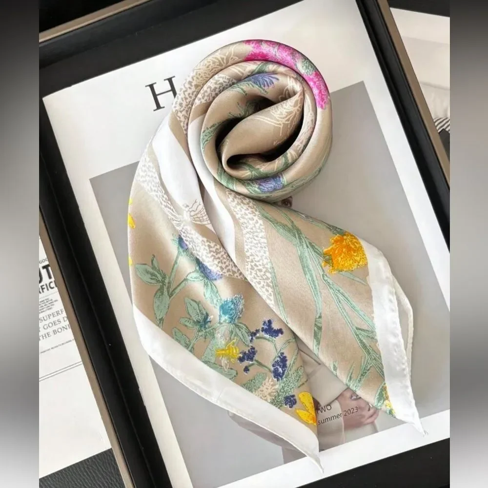 Elegant Floral Scarf S3